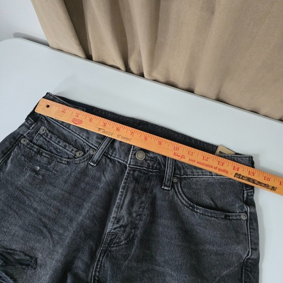 Abercrombie Fitch‎ Rustin Jeans Men’s 29x30 Black Athletic Skinny Distressed - Picture 9 of 13